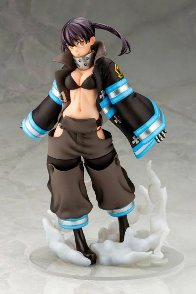 Fire Force - Tamaki Kotatsu Statue / ARTFXJ (leichter Mangel): Kotobukiya