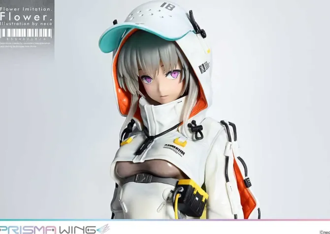 Flower Imitation Prisma Wing - Flower Statue / Illustration by Neco: Prime 1 Studio