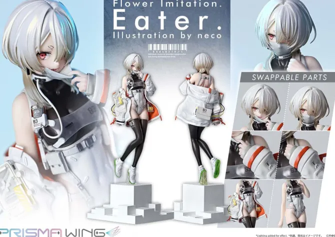 Flower Imitation Prisma Wing - Eater Statue / Illustration by Neco: Prime 1 Studio