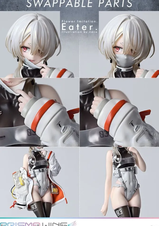 Flower Imitation Prisma Wing - Eater Statue / Illustration by Neco: Prime 1 Studio