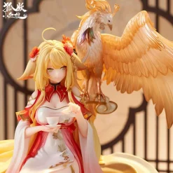 Fox Spirit Matchmaker - Honghong Tushan Statue / Golden Feather Dress Version: Yuewen Goods