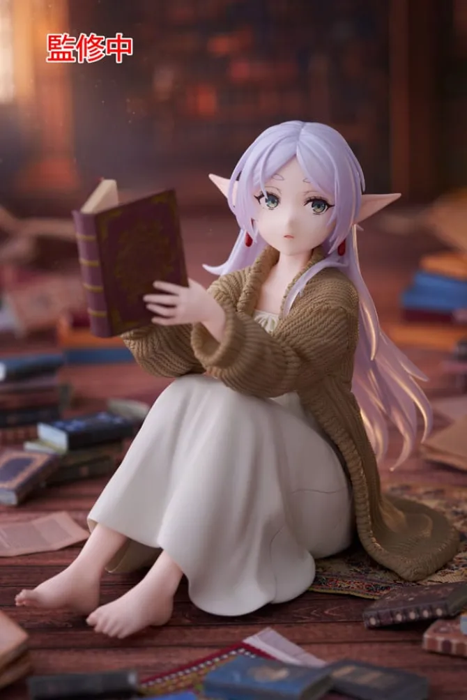 Frieren: Beyond Journey's End - Frieren Statue / Desktop Cute Figure Roomwear Ver.: Taito Prize