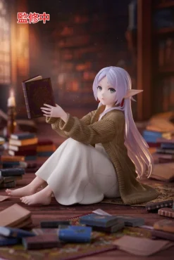 Frieren: Beyond Journey's End - Frieren Statue / Desktop Cute Figure Roomwear Ver.: Taito Prize