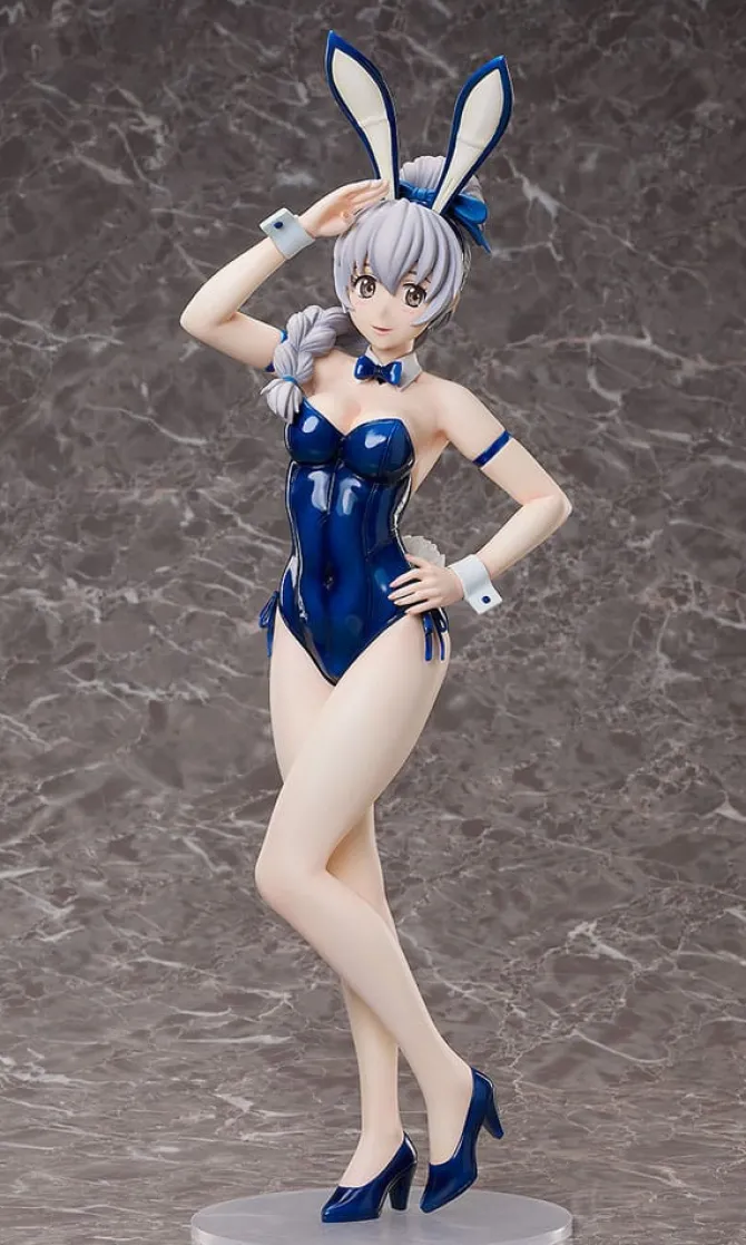 Full Metal Panic! - Teletha Testarossa Statue / Invisible Victory - Bare Leg Bunny Version: FREEing