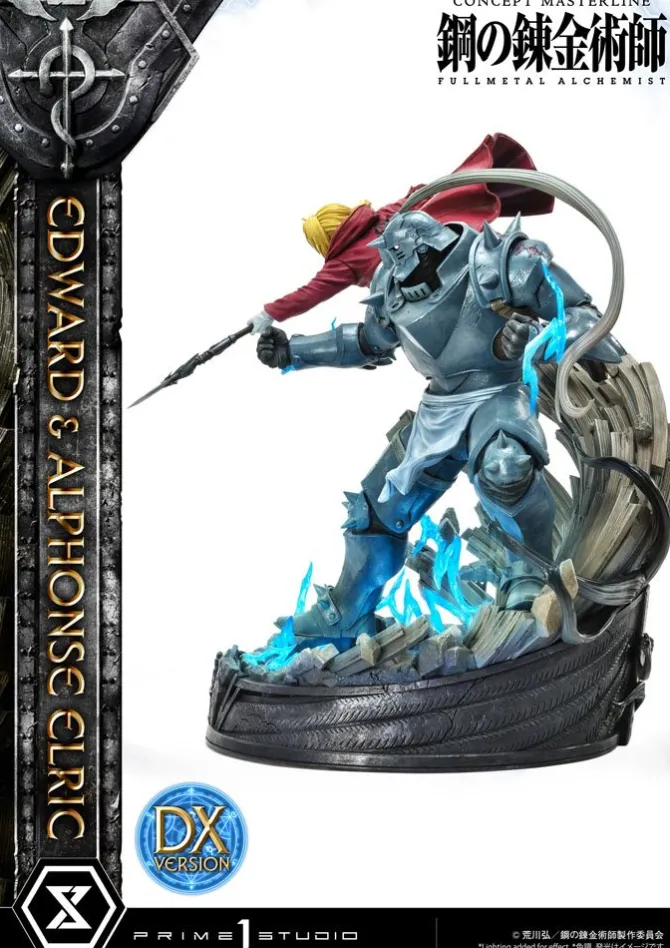 Fullmetal Alchemist - Edward & Alphonse Elric Statue / Deluxe Version: Prime 1 Studio