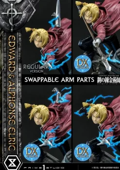 Fullmetal Alchemist - Edward & Alphonse Elric Statue / Deluxe Version: Prime 1 Studio