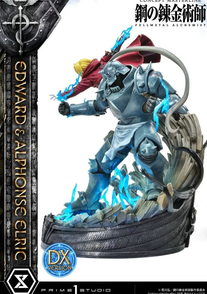 Fullmetal Alchemist - Edward & Alphonse Elric Statue / Deluxe Version: Prime 1 Studio