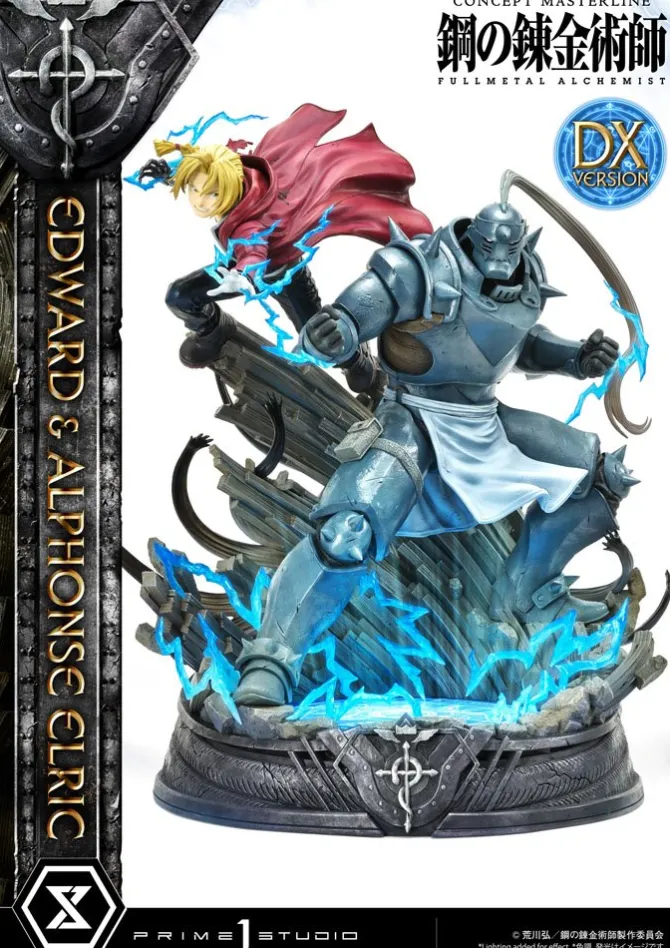 Fullmetal Alchemist - Edward & Alphonse Elric Statue / Deluxe Version: Prime 1 Studio