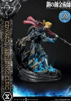 Fullmetal Alchemist - Edward & Alphonse Elric Statue / Deluxe Version: Prime 1 Studio