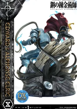 Fullmetal Alchemist - Edward & Alphonse Elric Statue / Deluxe Version: Prime 1 Studio