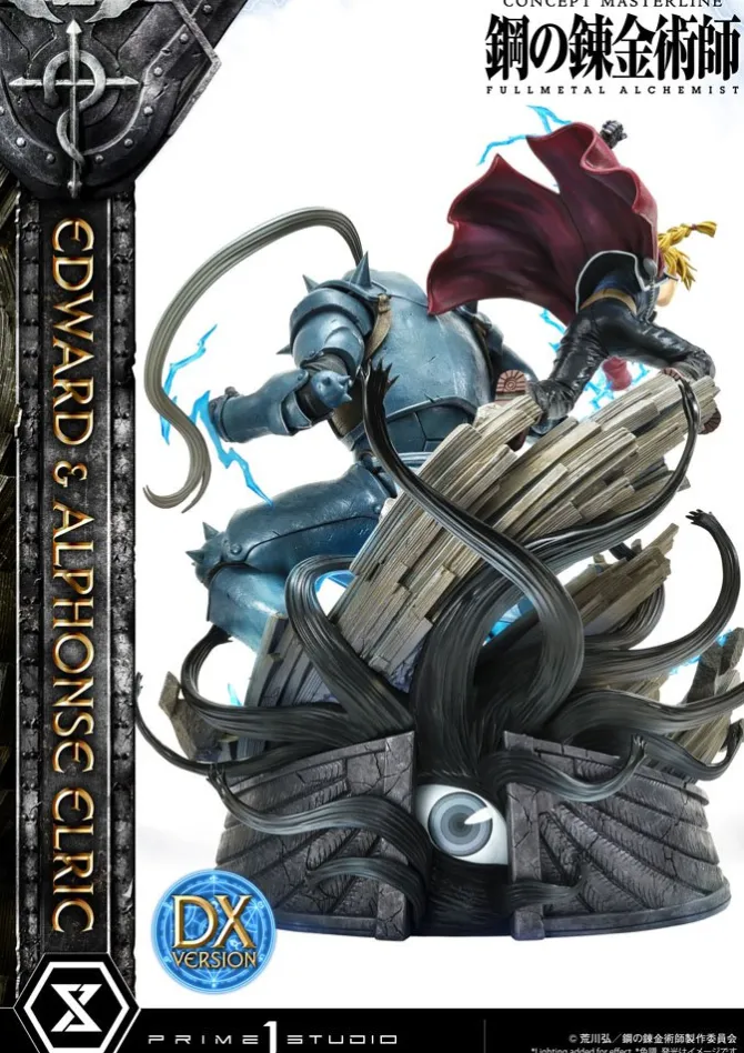 Fullmetal Alchemist - Edward & Alphonse Elric Statue / Deluxe Version: Prime 1 Studio