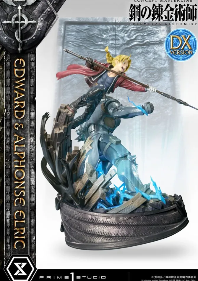 Fullmetal Alchemist - Edward & Alphonse Elric Statue / Deluxe Version: Prime 1 Studio