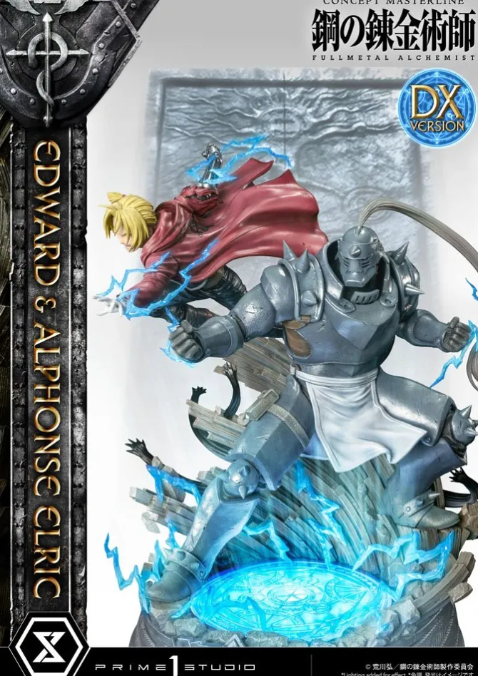 Fullmetal Alchemist - Edward & Alphonse Elric Statue / Deluxe Version: Prime 1 Studio