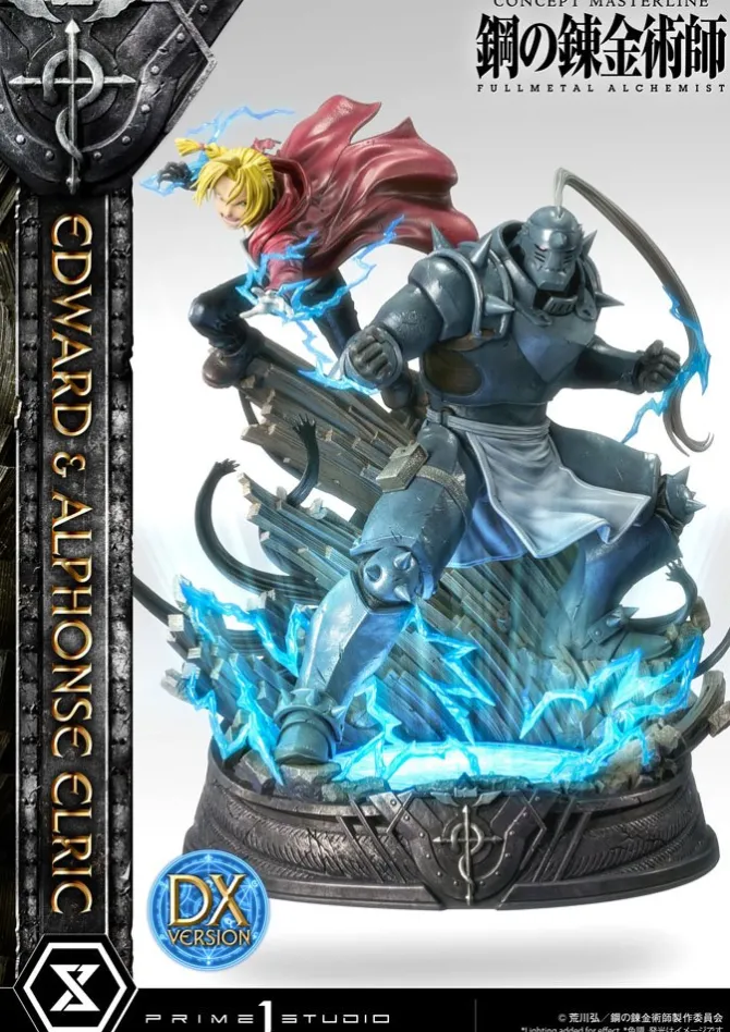 Fullmetal Alchemist - Edward & Alphonse Elric Statue / Deluxe Version: Prime 1 Studio