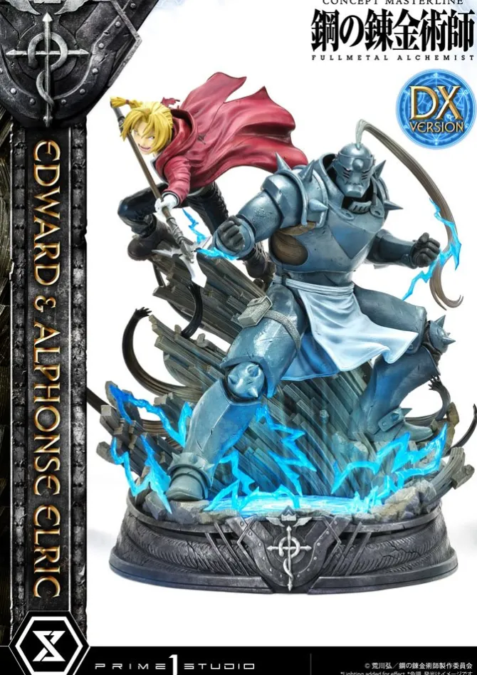 Fullmetal Alchemist - Edward & Alphonse Elric Statue / Deluxe Version: Prime 1 Studio
