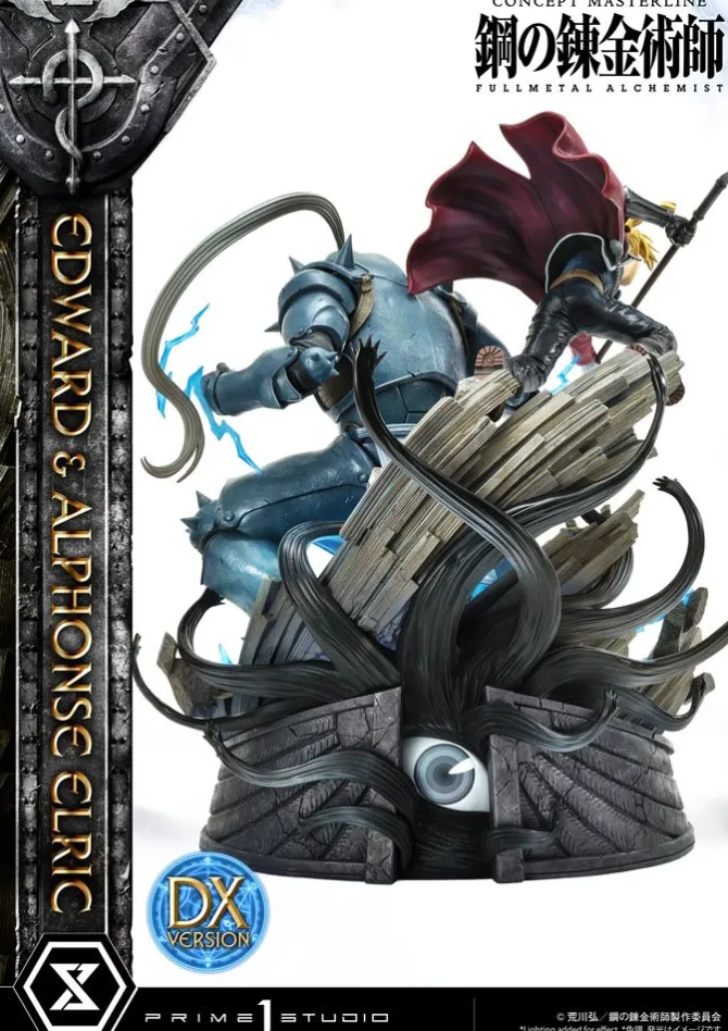 Fullmetal Alchemist - Edward & Alphonse Elric Statue / Deluxe Version: Prime 1 Studio