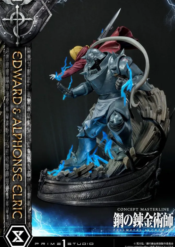 Fullmetal Alchemist - Edward & Alphonse Elric Statue: Prime 1 Studio