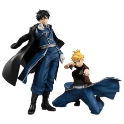 Fullmetal Alchemist - Mustang & Hawkeye Statue / Precious - G.E.M. [LEICHT BESCH: VERP.]: MegaHouse