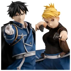 Fullmetal Alchemist - Mustang & Hawkeye Statue / Precious - G.E.M. [LEICHT BESCH: VERP.]: MegaHouse