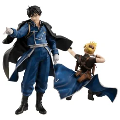 Fullmetal Alchemist - Mustang & Hawkeye Statue / Precious - G.E.M. [LEICHT BESCH: VERP.]: MegaHouse