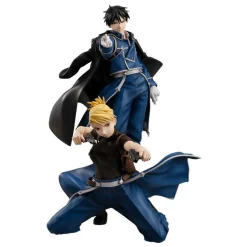 Fullmetal Alchemist - Mustang & Hawkeye Statue / Precious - G.E.M. [LEICHT BESCH: VERP.]: MegaHouse