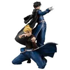 Fullmetal Alchemist - Mustang & Hawkeye Statue / Precious - G.E.M. [LEICHT BESCH: VERP.]: MegaHouse
