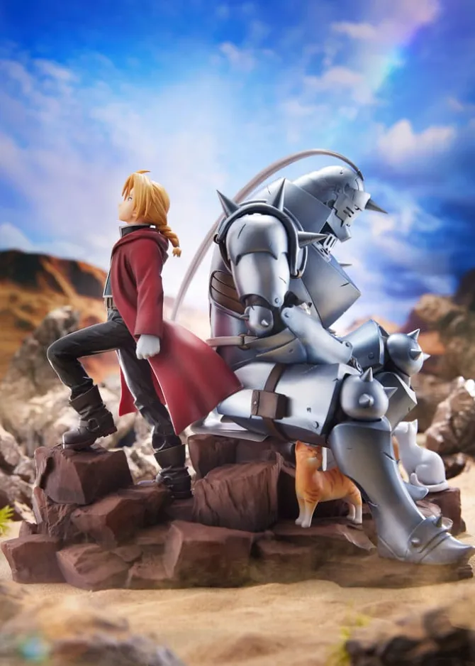 Fullmetal Alchemist: Brotherhood - Edward & Alphonse Elric Brothers Doppel-Statue: Good Smile