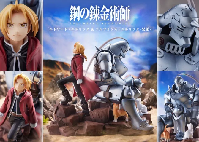 Fullmetal Alchemist: Brotherhood - Edward & Alphonse Elric Brothers Doppel-Statue: Good Smile