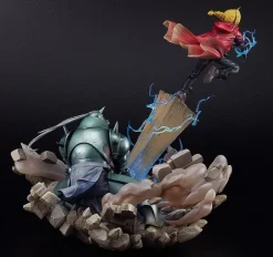 Fullmetal Alchemist: Brotherhood - Edward & Alphonse Elric Statue: Good Sm