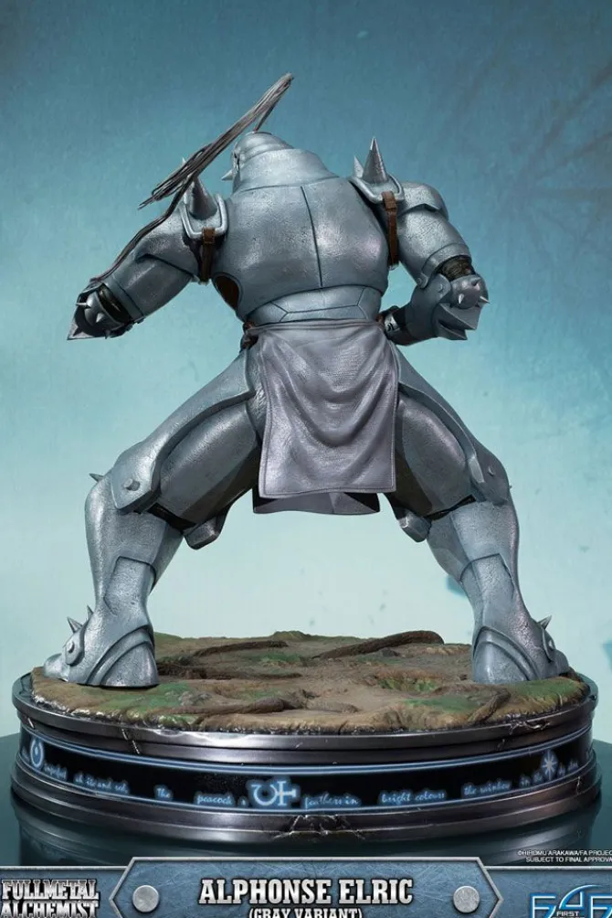 Fullmetal Alchemist Brotherhood - Alphonse Elric Statue / Gray Version: First 4 Figures