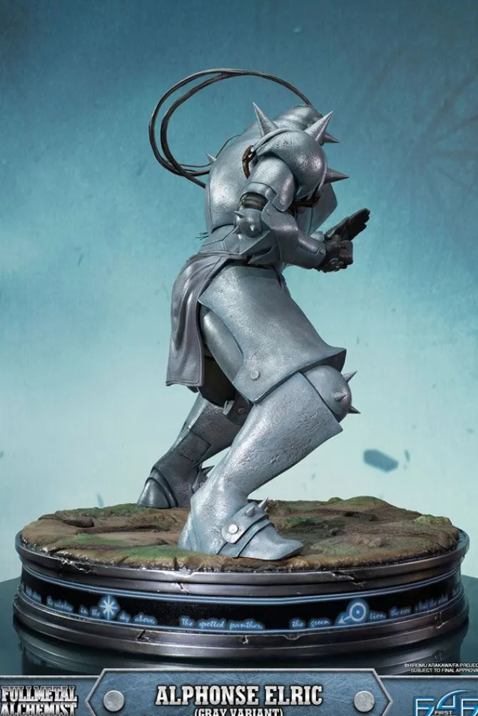 Fullmetal Alchemist Brotherhood - Alphonse Elric Statue / Gray Version: First 4 Figures