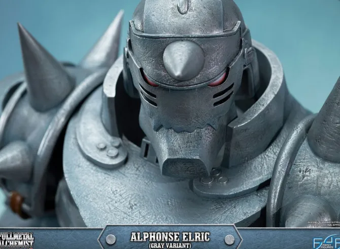 Fullmetal Alchemist Brotherhood - Alphonse Elric Statue / Gray Version: First 4 Figures