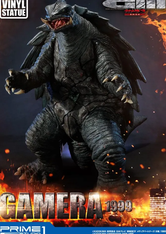 Gamera 3 The Revenge of Iris - Gamera Statue / Vinyl Version: Prime 1 Studio