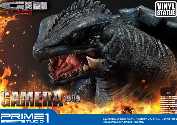 Gamera 3 The Revenge of Iris - Gamera Statue / Vinyl Version: Prime 1 Studio