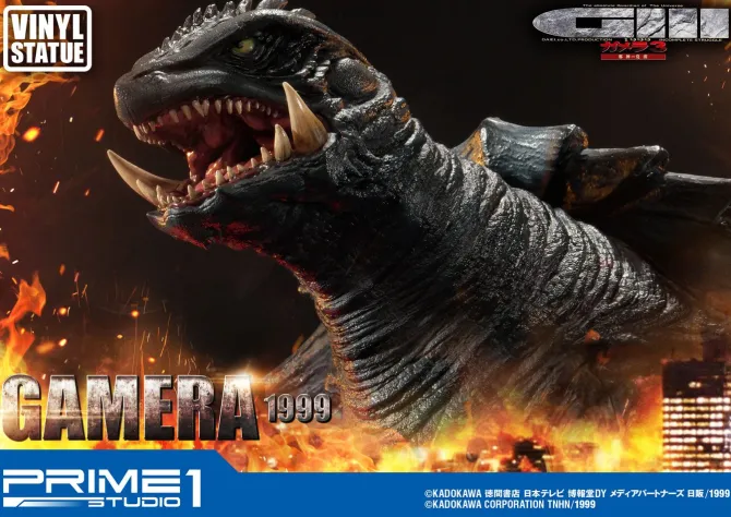 Gamera 3 The Revenge of Iris - Gamera Statue / Vinyl Version: Prime 1 Studio