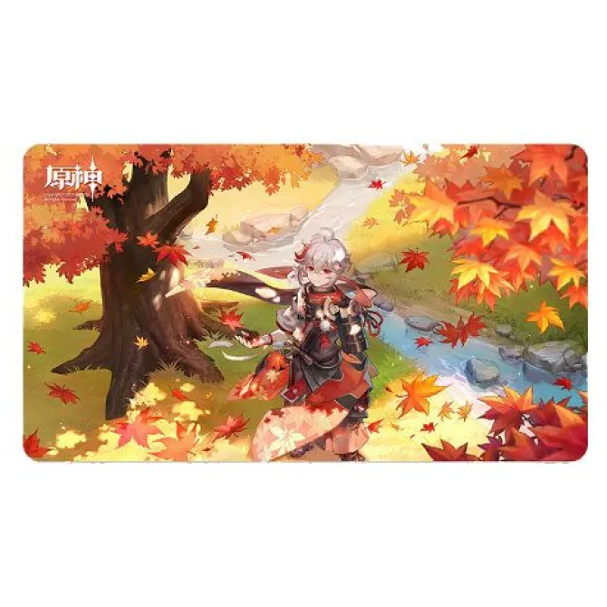 Genshin Impact - Scarlet Leaves Pursue Wild Waves - Kaedehara Kazuha Mauspad: MiHoYo
