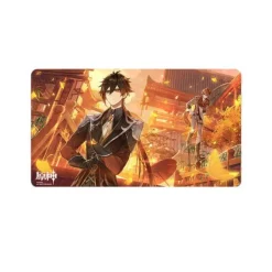 Genshin Impact -The Approaching Star - Zhongli & Tartaglia Mauspad: MiHoYo