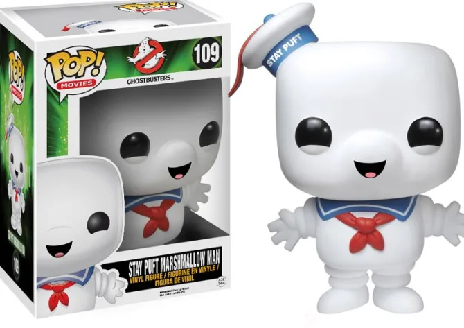 Ghostbusters - Stay Puft Marshmallow Figur - POP: Funko