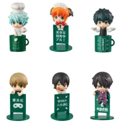Gintama - Minifiguren-Set / Ochatomo - Yorozuya Cafe: MegaHouse
