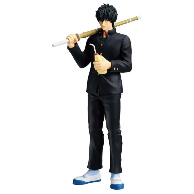 Gintama 3-Z Ginpachi Sensei - Toshiro Hijikata Statue / Ichibansho - Masterlise: Banpresto