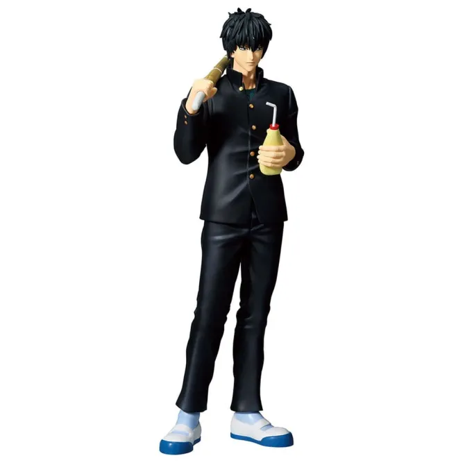 Gintama 3-Z Ginpachi Sensei - Toshiro Hijikata Statue / Ichibansho - Masterlise: Banpresto