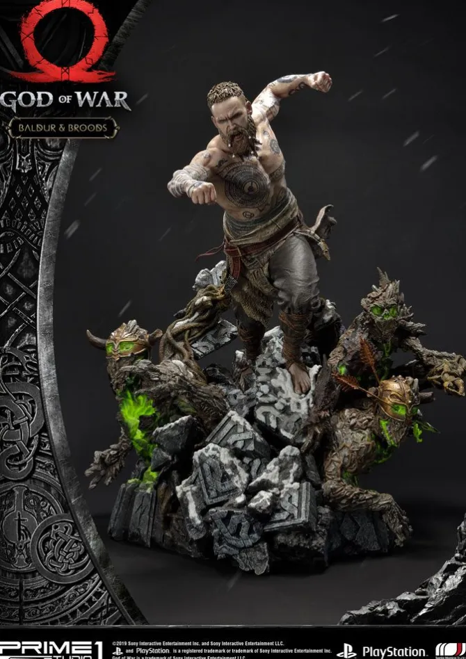 God of War - Baldur & Broods Statue: Prime 1 Studio