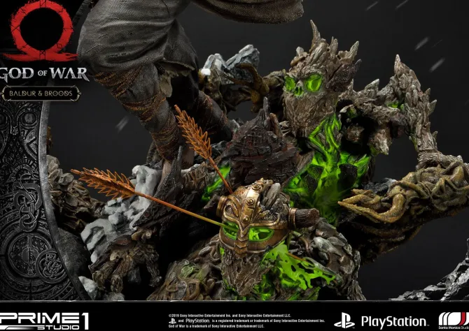 God of War - Baldur & Broods Statue: Prime 1 Studio