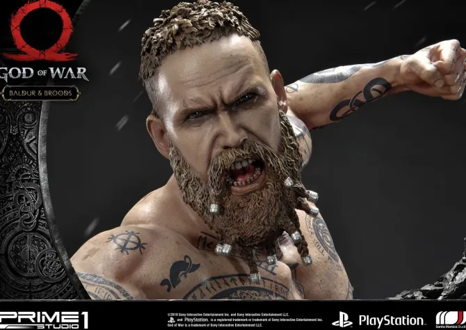 God of War - Baldur & Broods Statue: Prime 1 Studio