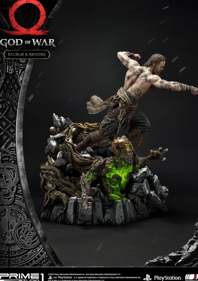 God of War - Baldur & Broods Statue: Prime 1 Studio