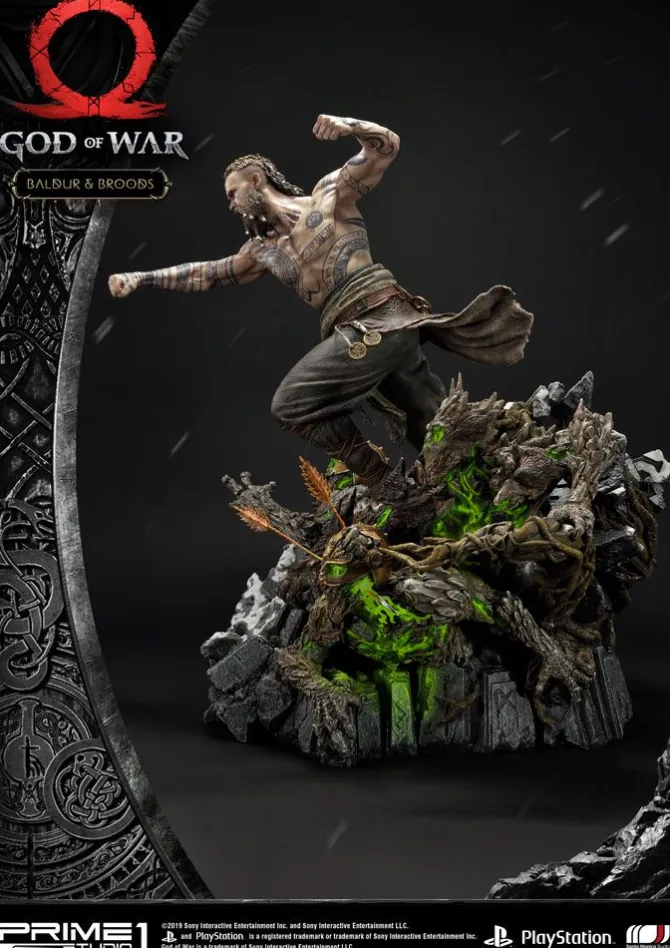 God of War - Baldur & Broods Statue: Prime 1 Studio