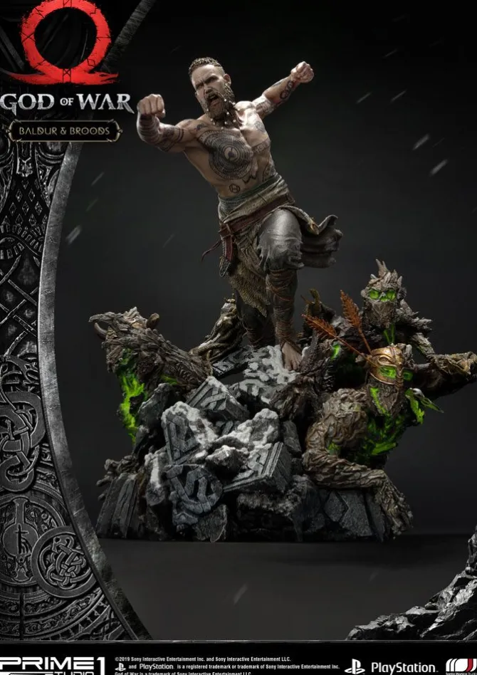 God of War - Baldur & Broods Statue: Prime 1 Studio