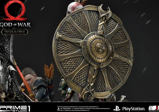 God of War - Kratos & Atreus Statue: Prime 1 Studio