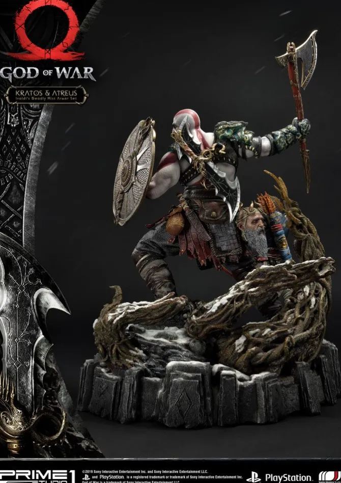 God of War - Kratos & Atreus Statue: Prime 1 Studio