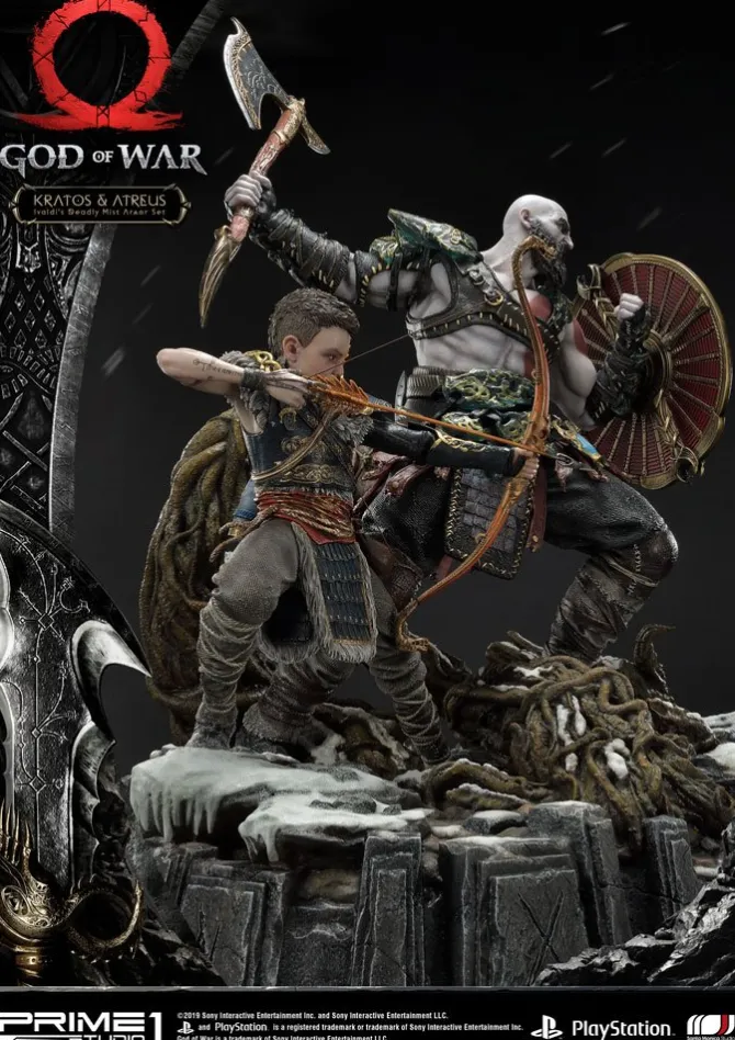 God of War - Kratos & Atreus Statue / Deluxe Version: Prime 1 Studio